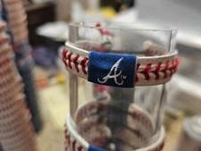 ATLANTA BRAVES   MLB  BASEBALL BRACELET LEATHER