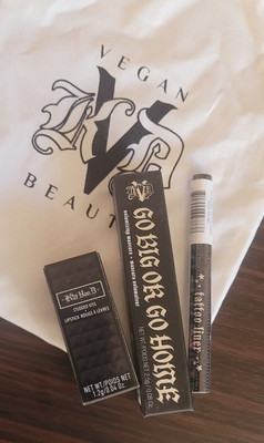 Auslaufmodell Kat Von D KVD Beauty Paket Mascara Lippenstift Tattoo Liner