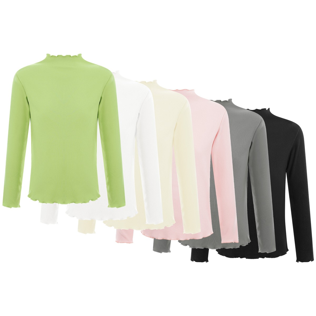 cute solid color shirts