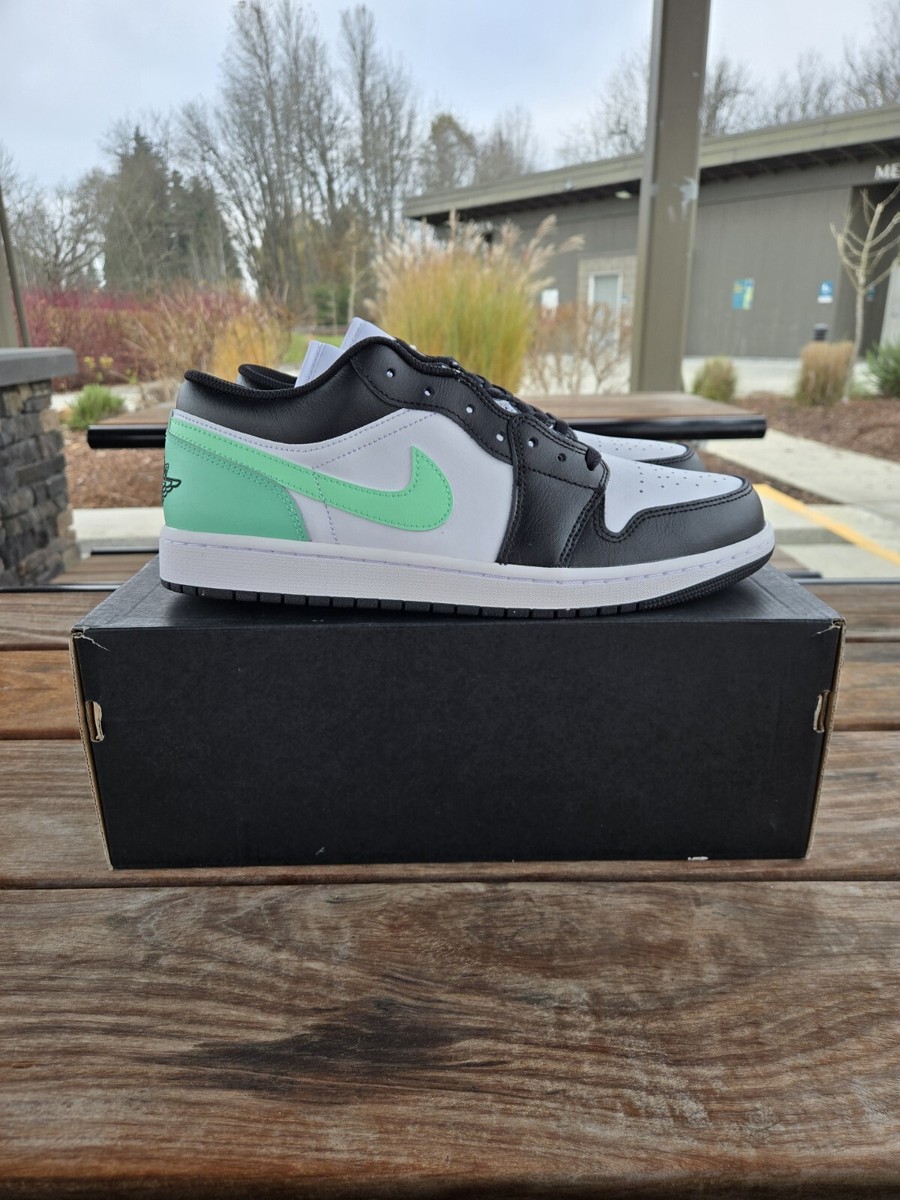 Jordan 1 Low Green Glow 553558-131 | eBay