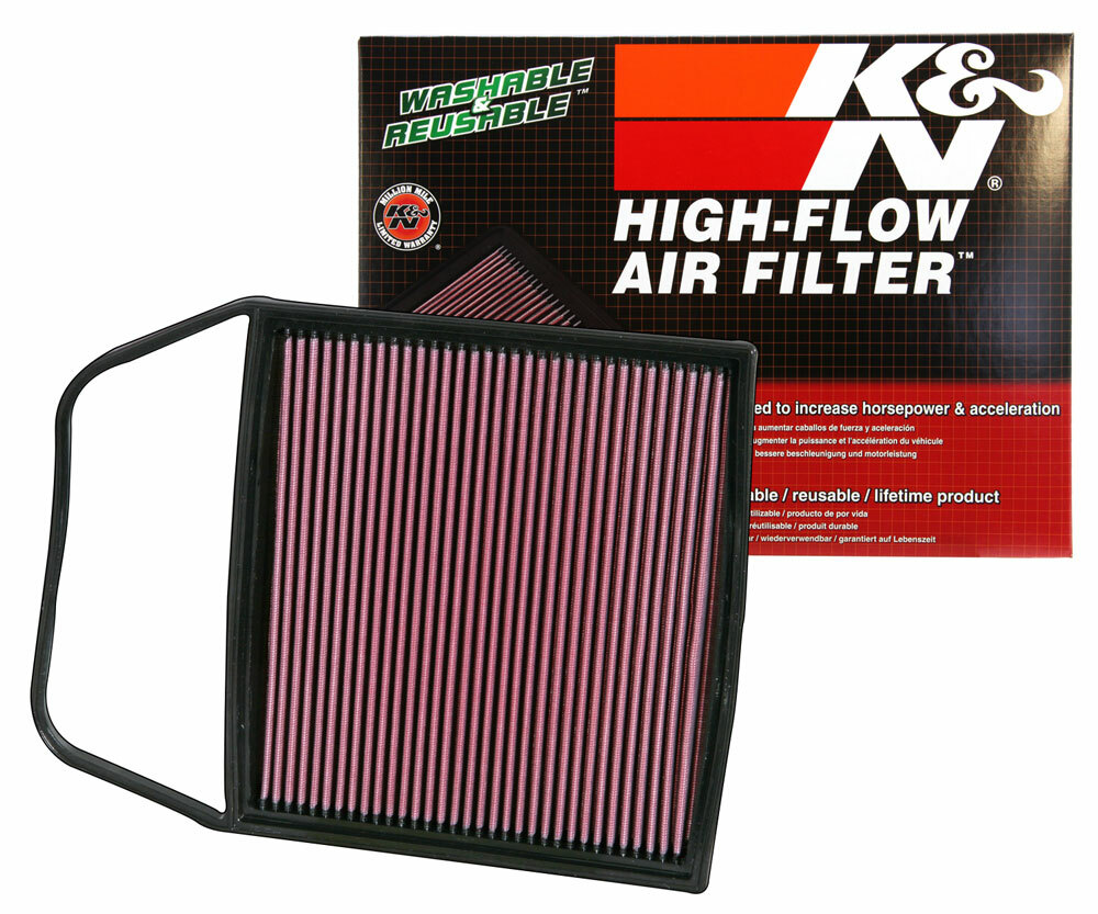 Filtro Aria K&N 33-2367 Lavabile E Riutilizzabile - Fino A 1,6 Milioni Di Km - Foto 4