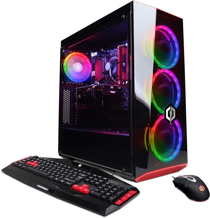 CyberpowerPC Xtreme VR Gaming PC, Intel Core i5-9400F 2.9GHz