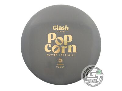 USED Clash Discs Hardy Popcorn 170g Gray Gold Glitter Foil Putter Golf Disc