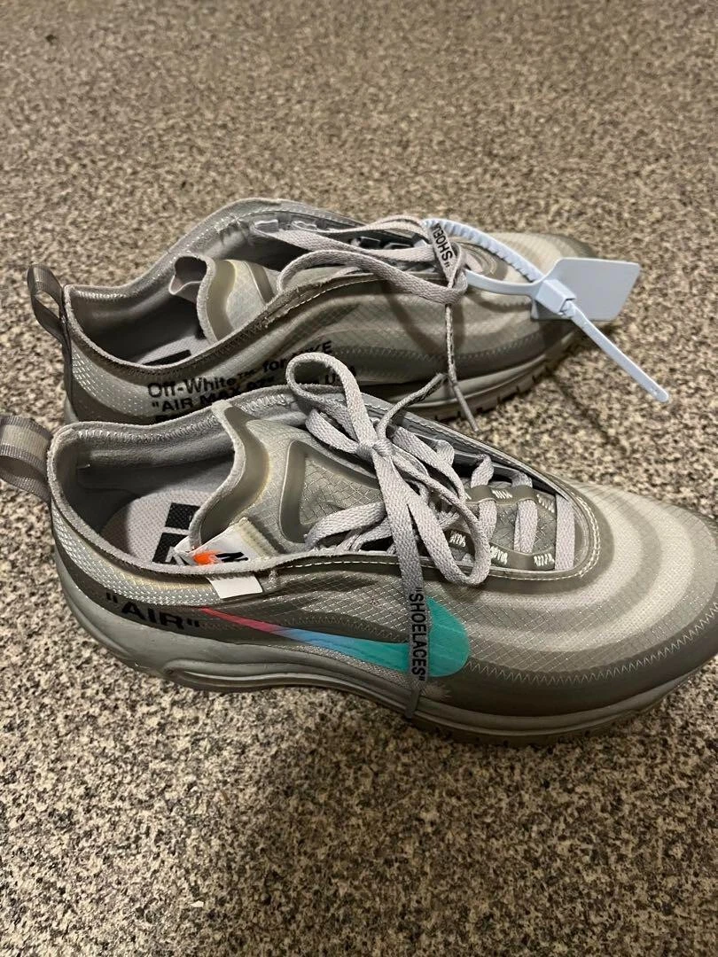 Nike Off-White AJ4585-101 The 10 Air Max 97 Menta 24 US size 6 used NO BOX JAPAN