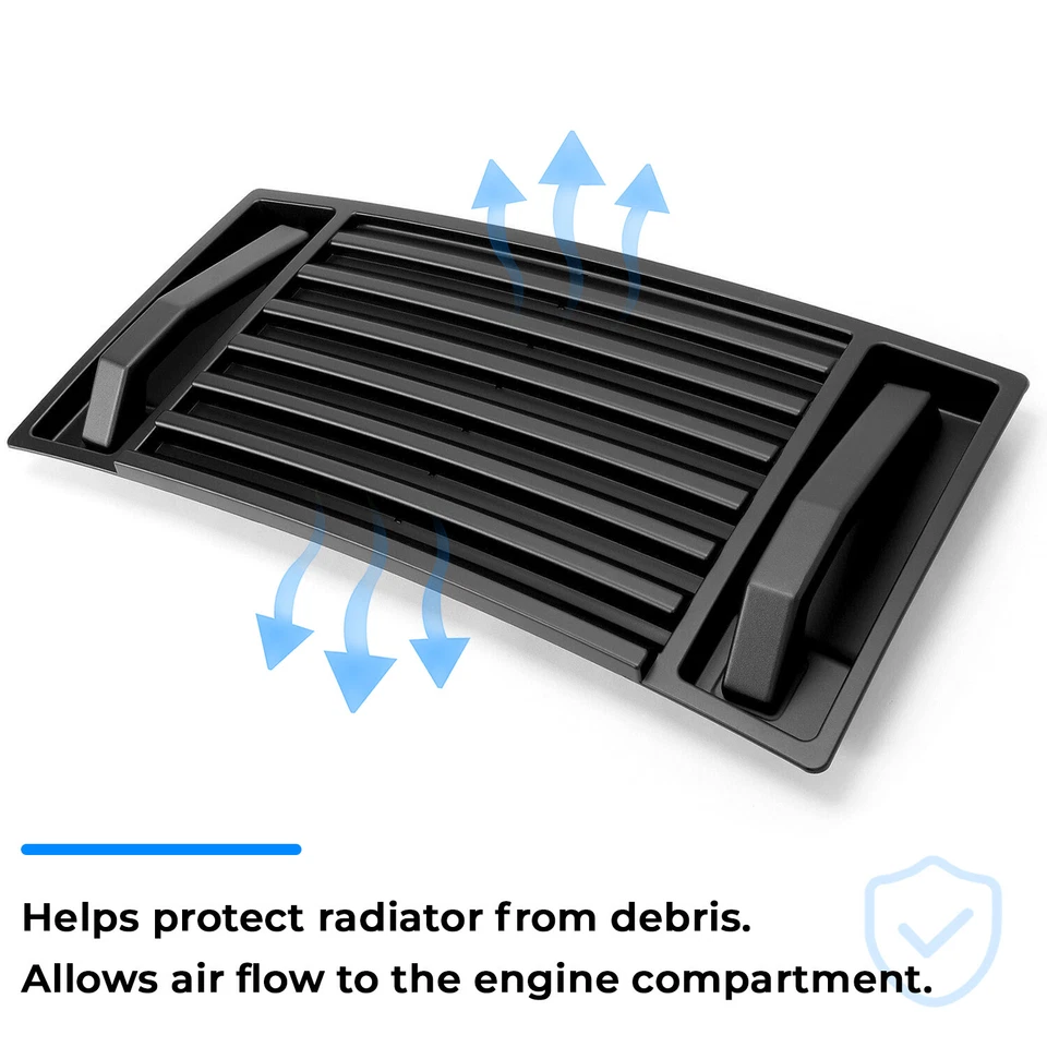 For 03-09 Hummer H2 ABS Hood Deck Vent Panel Handle Covers Trim Handles Foto 3 de 4