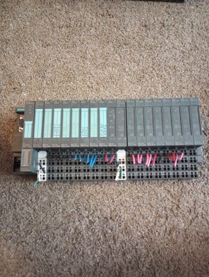 SIEMENS I/O SYSTEM PROFIBUS DP ET 200S W/ 16MODULES
