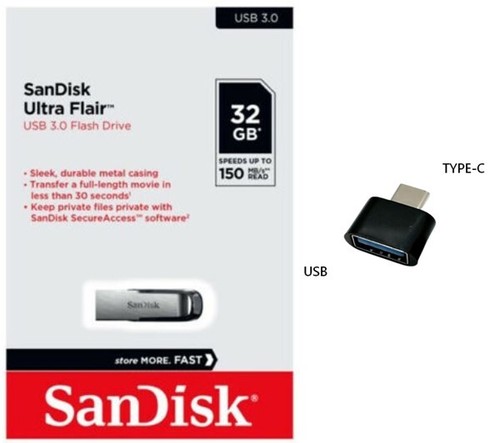 SanDisk FLAIR 16Go 32Go 64Go 128Go 256Go Lecteurs flash USB 3.0 Memory Stick FR - Photo 12/18