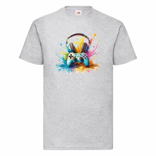 Gaming Controller And Headset T Shirt Small-2XL - Picture 22 of 24