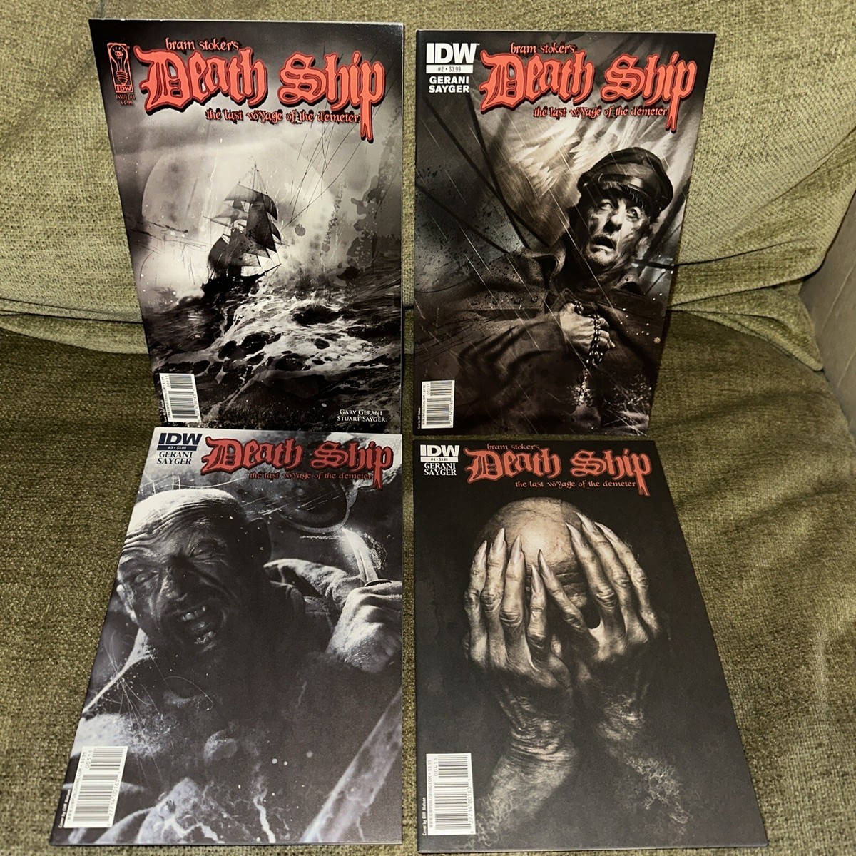 Bram Stoker&rsquo;s Death Ship The Last Voyage Of The Demeter 1-4 IDW 