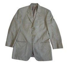 Arnold Brant Light Brown Three-buttoned Single-breasted Blazer