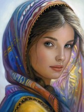 Gemälde Öl auf Leinwand - Traumhaft schön - Ein Feuerwerk der Farben !!