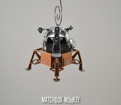 NASA 1969 Apollo 11 Lunar Module Eagle Custom Christmas Ornament Space Ship Buzz