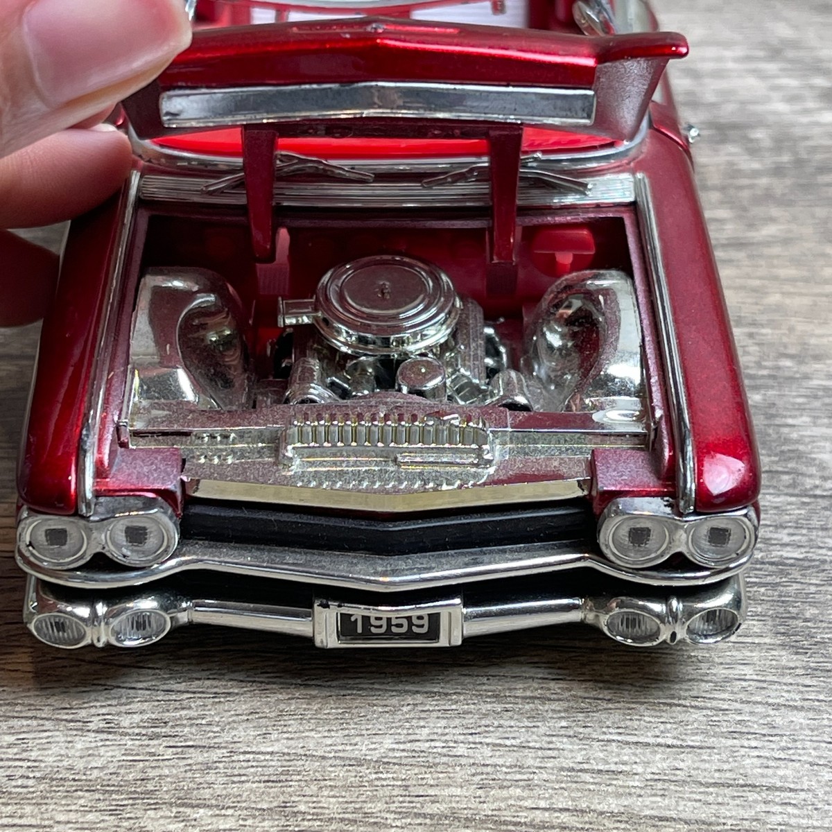 Jada Toys 1959 Cadillac Eldorado Red 1:24 Scale Diecast Kids Model