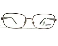 Sferoflex 2596B 355 Eyeglasses Frames Brown Rectangular Full Rim 52-17-140
