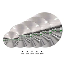 10-30cm Acrylic Parabolic Concave Mirror Focus UV Protection Sturdy Durable