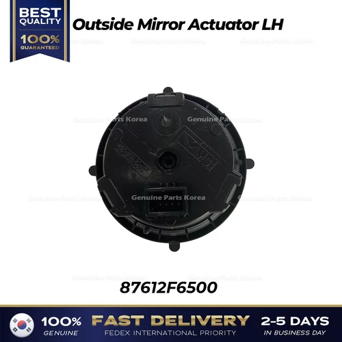 ⭐Genuine⭐ Outside Mirror Actuator LH 87612F6500 for Hyundai Genesis Kia