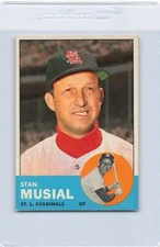 1963 Topps #250 Stan Musial Cardinals NM *DA-C3149