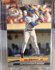 Ken Griffey Jr. Seattle Mariners Fleer Ultra Gold Glove MLB Card Lot