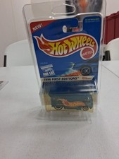Mattel Hot Wheels 1996 First Editions VW Bus Volkswagen 6 of 12 Blue 14912
