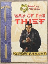 WAY OF THE THIEF Oriental Adventures Legend of the Five Rings L5R AEG 28932