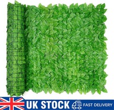 6M/10M artificial hedge fake ivy garden fence privacy shielding roll wall panel-