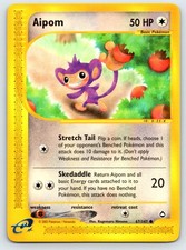 Aipom 67/147 Common Aquapolis Pokemon Near Mint on eBay