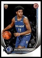 2025-26 Bowman Basketball #25 Jase Richardson Orlando Magic Rookie