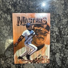 1997 Topps Finest Masters Barry Bonds #11 San Francisco Giants MLB Baseball