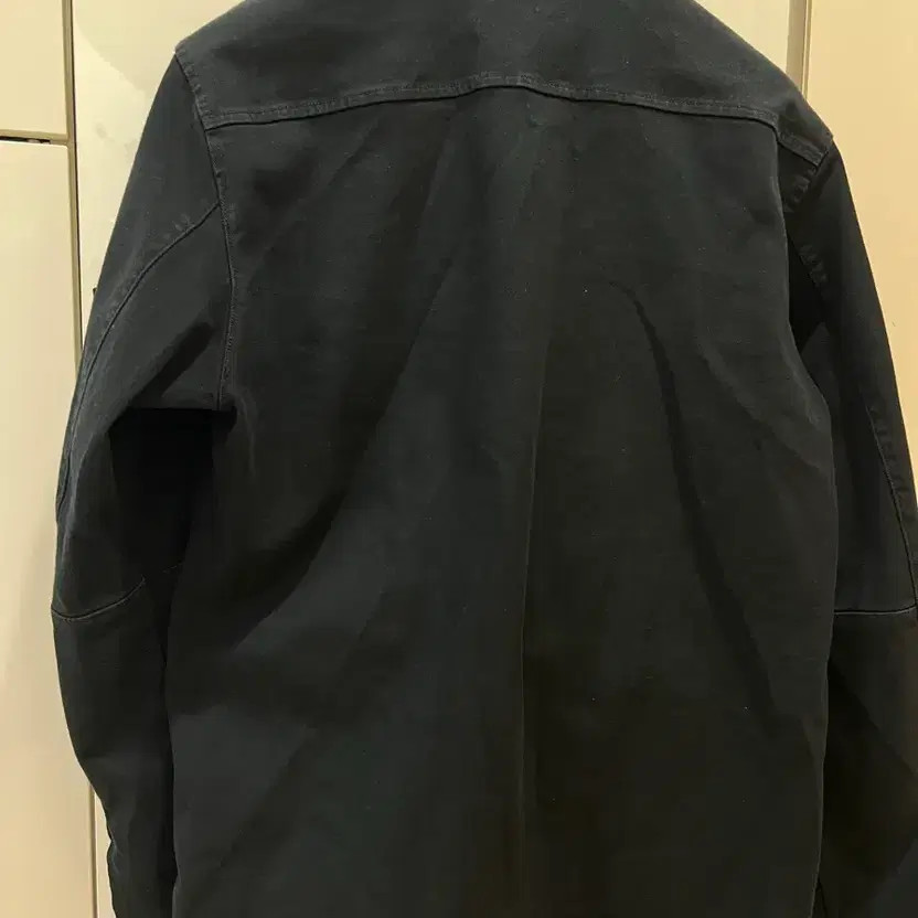 Stone Island Denim Trucker Jacket, Size M, Black, Pre-Owned thumbnail 2