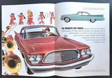 1960 Chrysler Sales Brochure Dealer Advertising Catalog Print Ad Specs Promo