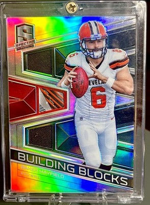Baker Mayfield RC📈SSP/99 MAYFIELD WORN ROOKIE🔥FIRST Plrint💴MINT👀💎