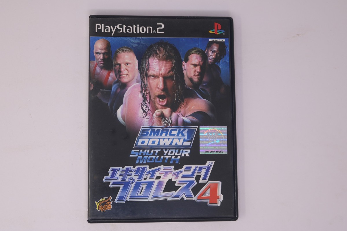 WWE SmackDown! Shut Your Mouth (NTSC-J) PlayStation 2 (Region