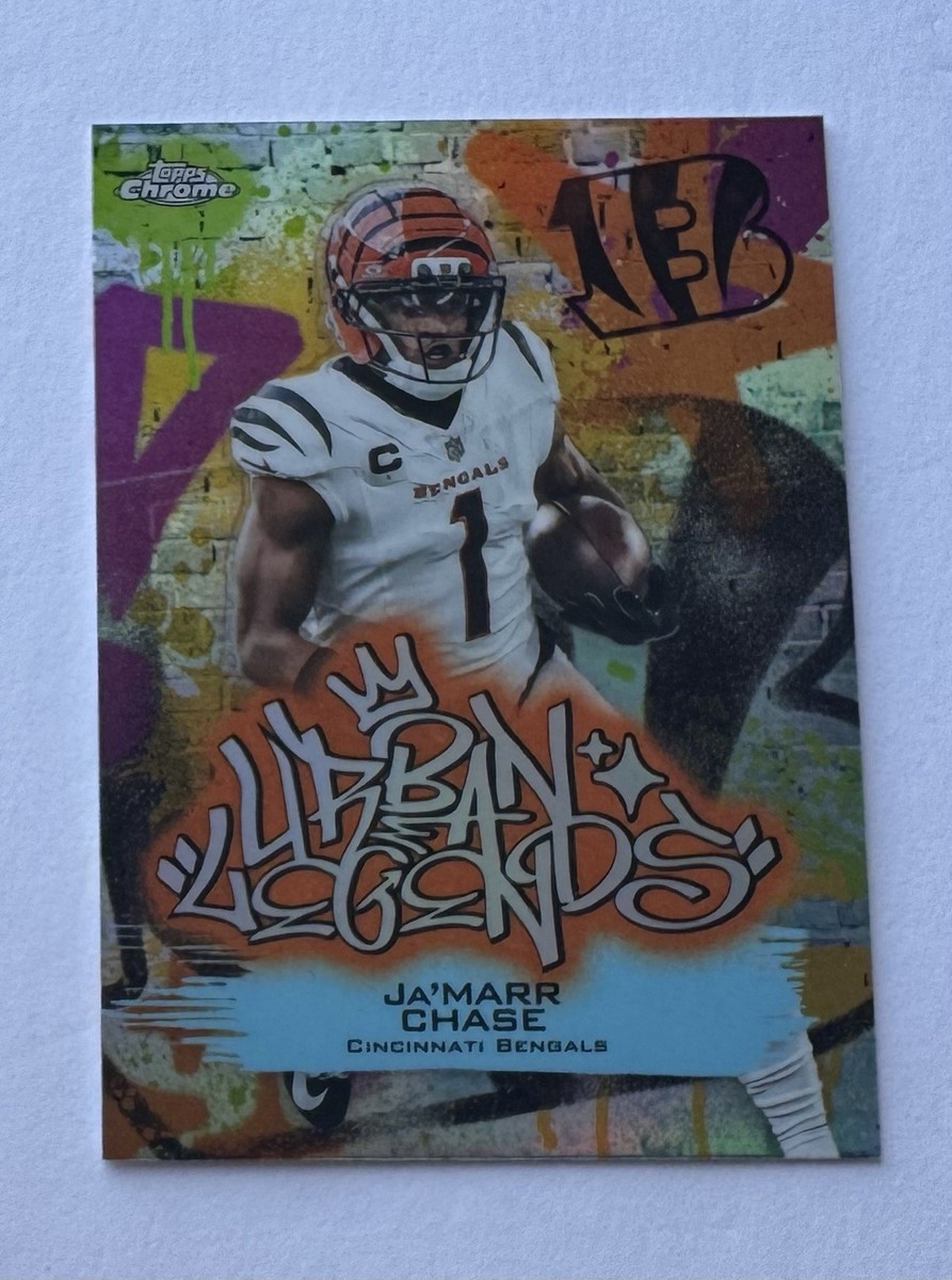2025 Ja'Marr Chase Urban Legends Topps Chrome | eBay