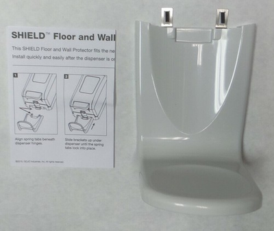 #ad Go jo Shield Floor amp; Wall Protector For 1 Liter Dispensers White $11.98