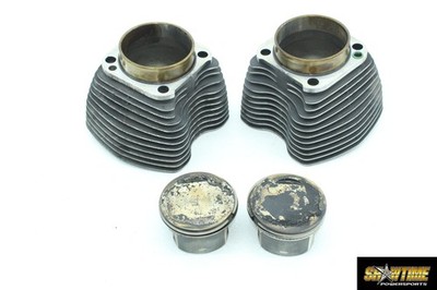 06-11 HARLEY-DAVIDSON DYNA FAT BOB FXDF 96CI ENGINE MOTOR PISTON CYLINDERS BLOCK