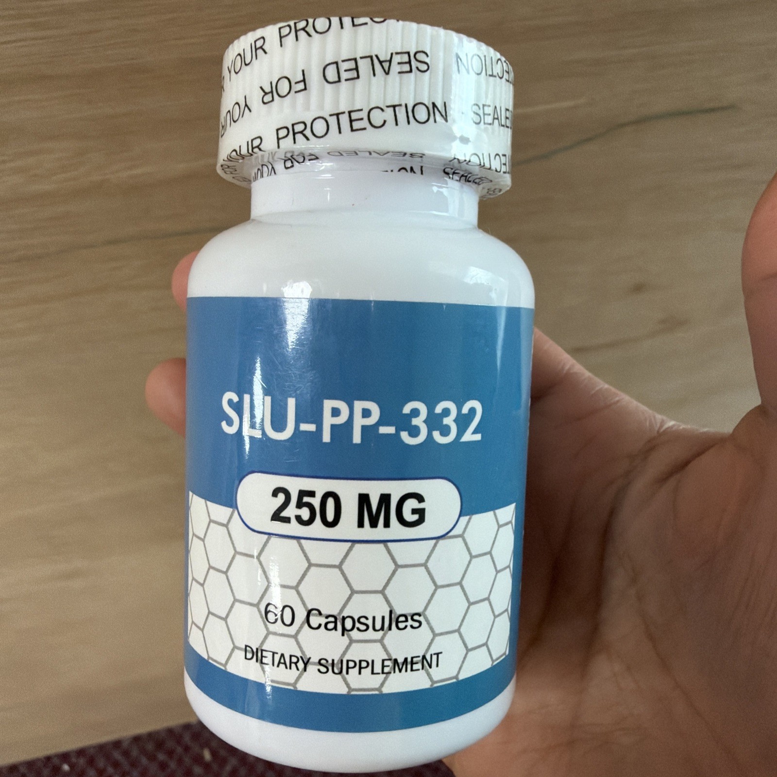 SLU-PP-332 Dietary Supplement 250mg 60 Peptide Capsules Sealed Exp 9/2027