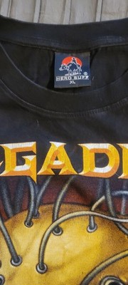 Megadeth Shirt, XL, Ärmel Cut Off.