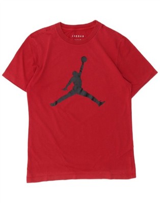 Jordan Herren Grafik T-Shirt Oberteil Small rot KD16