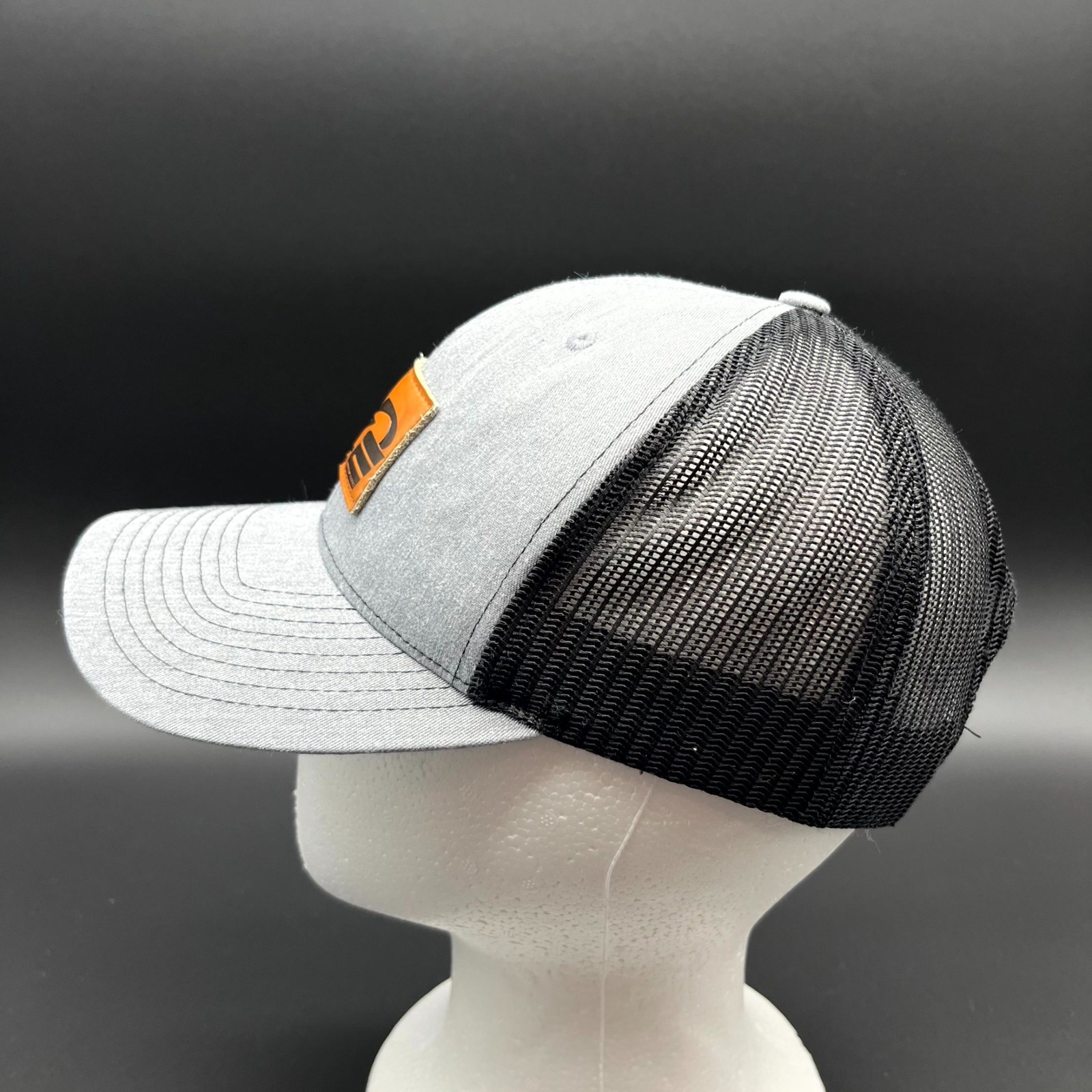 Northeast Electric Leather Patch Hat Richardson 1… - image 2