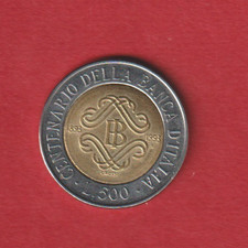 23° ITALIA° 500 LIRE° 1993°