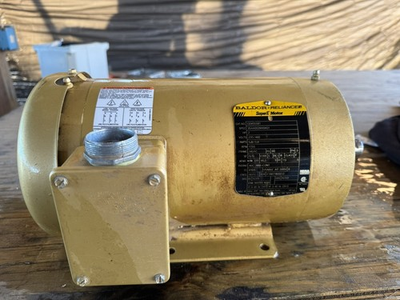 #ad Baldor EM3558T Super E Motor 2HP 230 460V 3 PH 145TC New $295.00