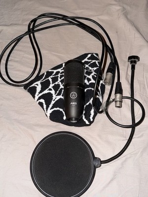 AKG P120 Condenser Microphone Project Studio Line - Black (P120)