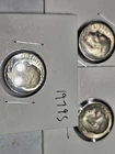 1979 P D S Roosevelt Dime Year Set 3 Coin Lot