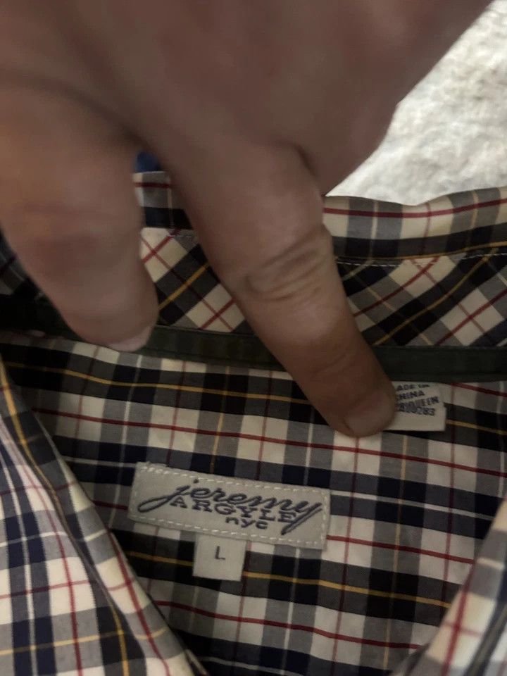 Jeremy Argyle Hombre Manga Larga Abotonada 2pk Foto 2 de 4