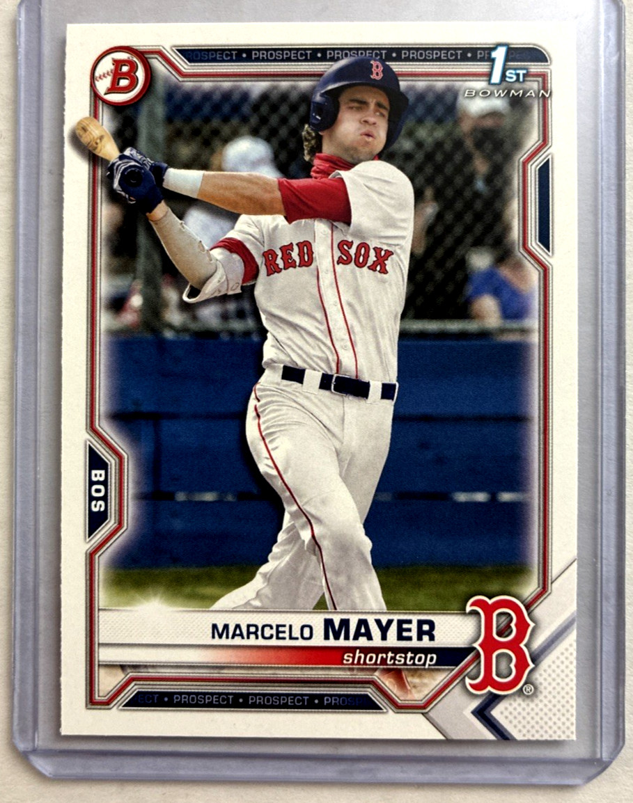 2021 Bowman Draft #BD-174- Marcelo Mayer Rookie Rc 1st Bowman