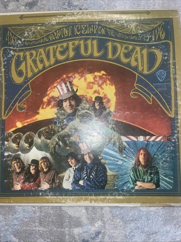 Vintage Vinyl Record Album - Grateful Dead #1689  Self Titled LP Warner Bros