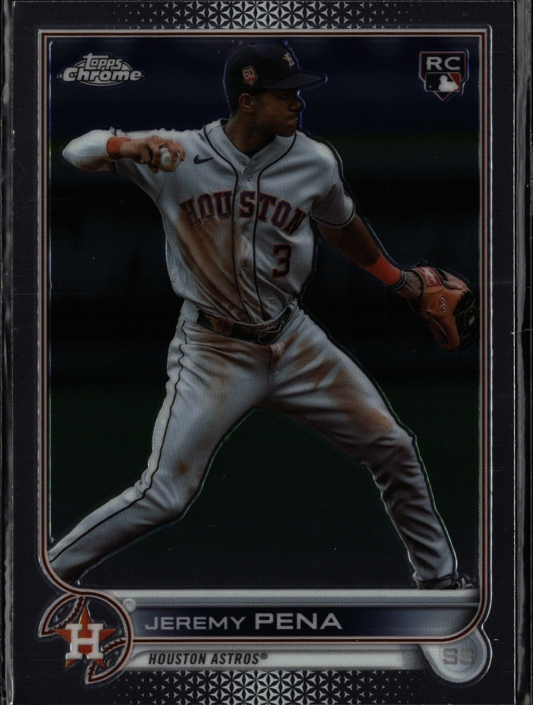 2022 Topps Chrome Update #USC136 Jeremy Pena  Houston Astros