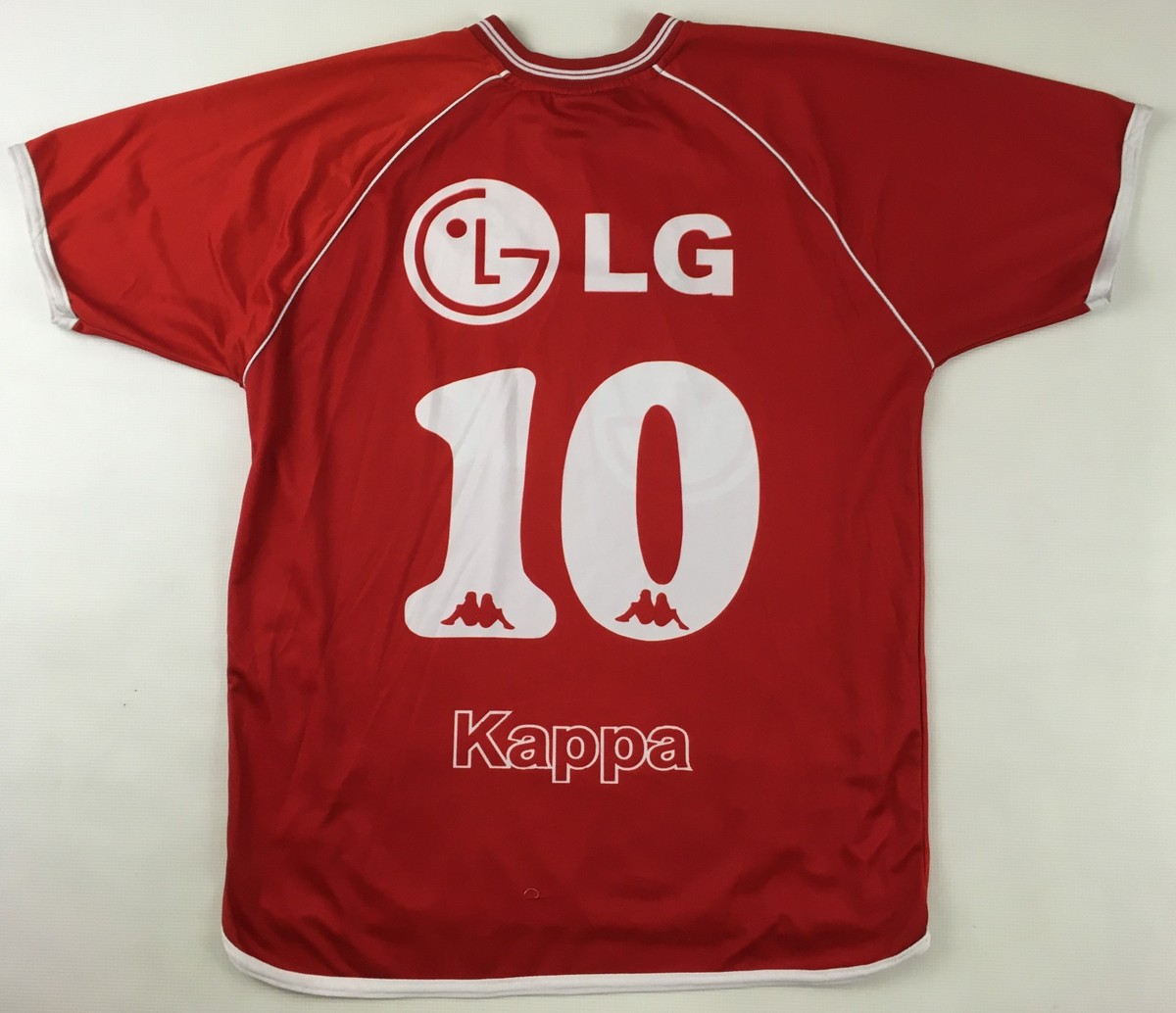 Maillot de football vintage domicile Lille LOSC N°23 2001-2002