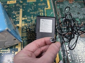 NEC PC Engine Core Grafx AC Power Adapter PAD-105 Official DC 9V 650mA w/Box-SEE