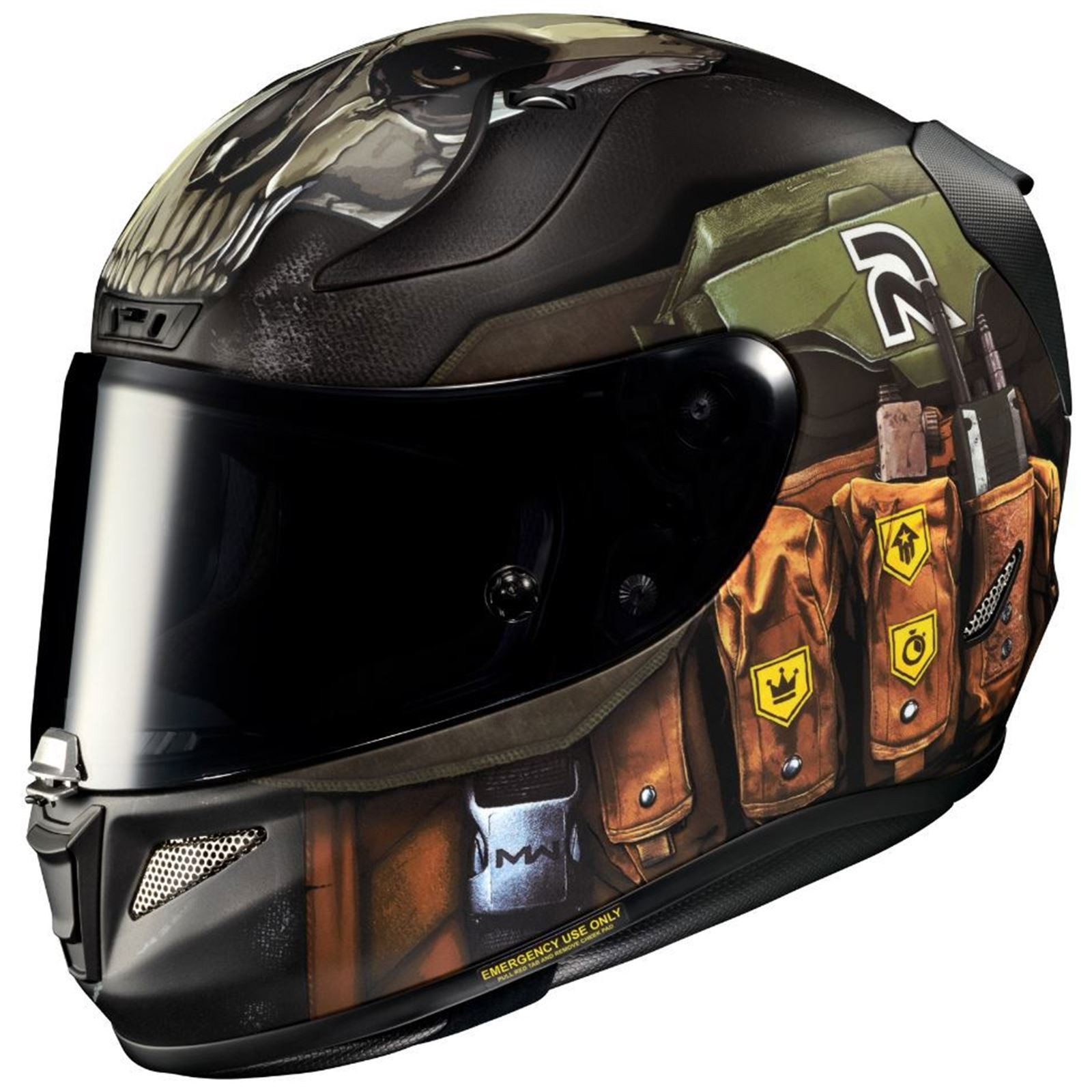 Motorbike Helmet Hjc Rpha 11 Military Camo HJC RPHA-11 Monster